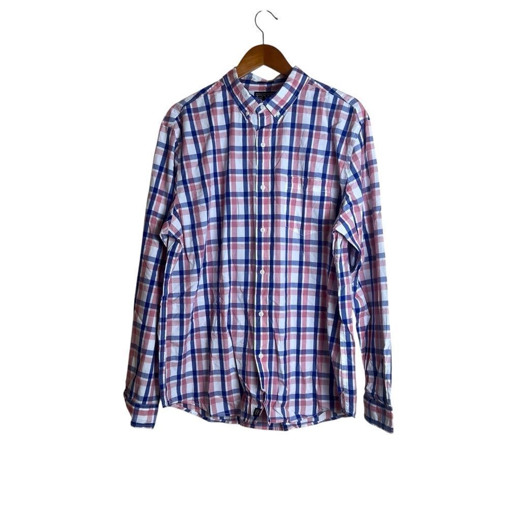 Rye by Hawkey Rye plaid button down‎ shirt. Size xl